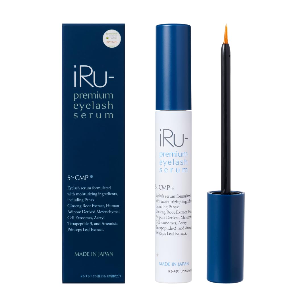 Amazon.co.jp: 【美容家 渡邉柊 開発】iRu- まつ毛美容液 プレミアム